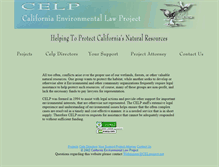 Tablet Screenshot of celproject.net